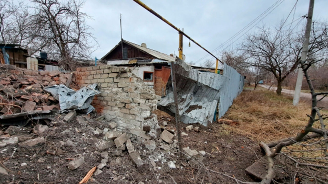 Украинские националисты выпустили три снаряда «натовского» калибра по Горловке