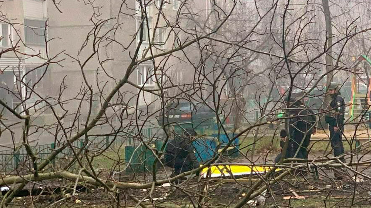 В МВД Украины назвали вероятные причины авиакатасрофы в Броварах