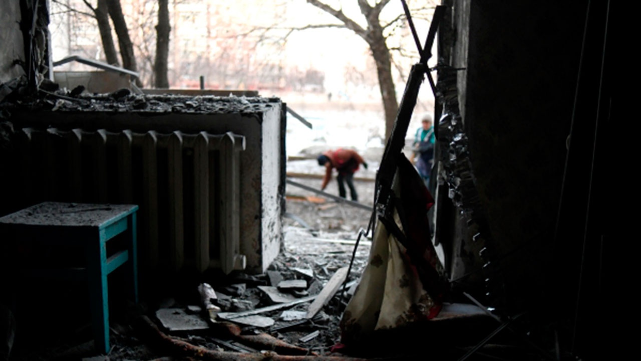 Украинские националисты обстреляли Горловку «натовскими» снарядами