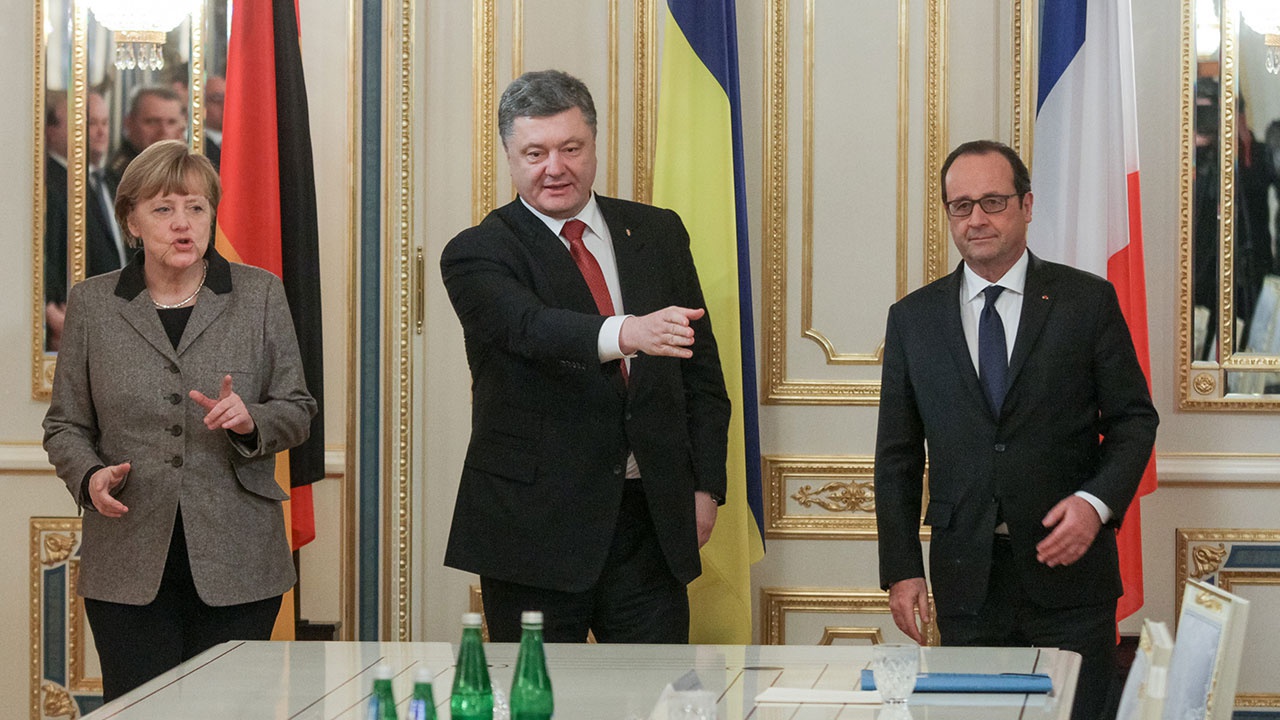 В Кремле заявили, что Минские соглашения были только ширмой для Меркель, Порошенко и Олланда