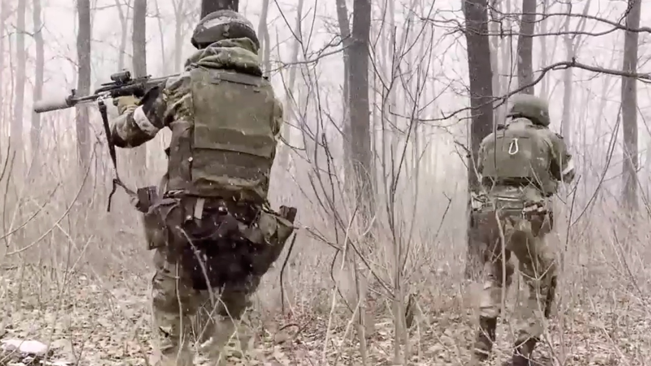 Морпехи ТОФ освободили от украинских боевиков населенный пункт