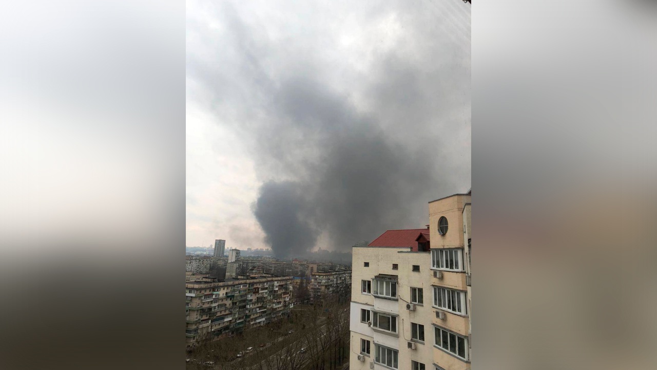 Кличко сообщил о пожаре в Киеве