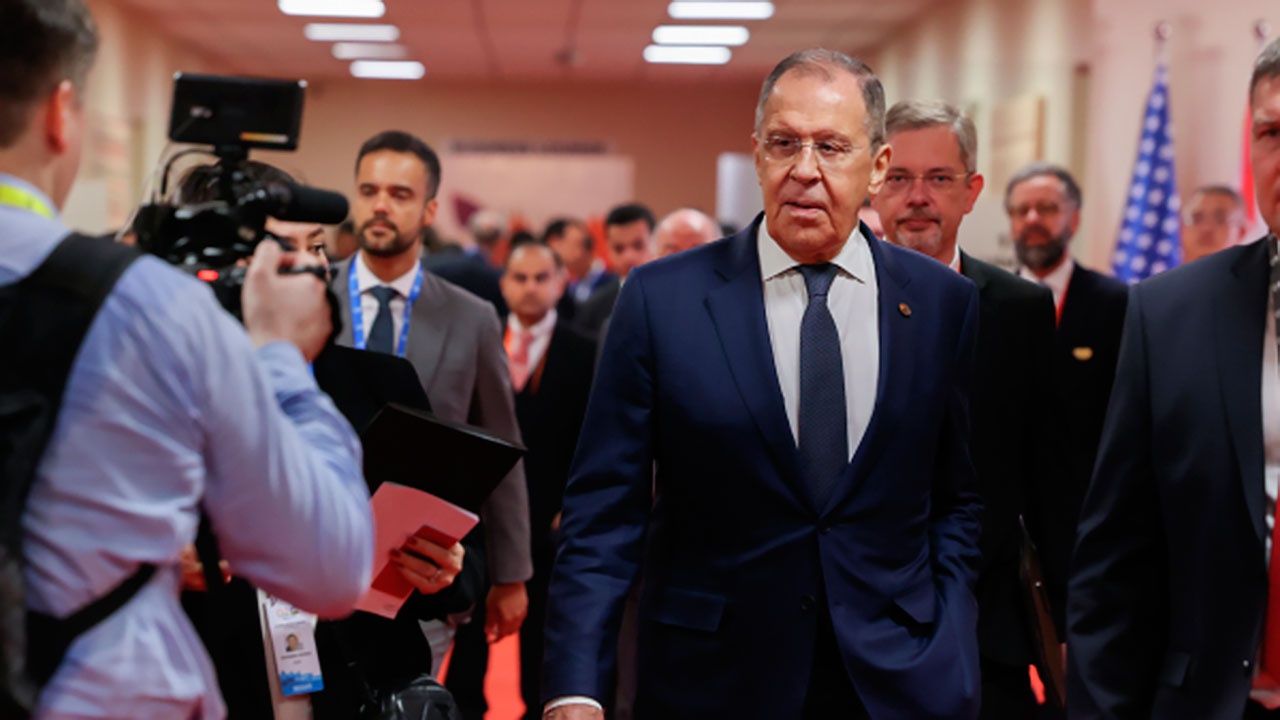 Захарова: Лавров и Блинкен разговаривали «на ходу» во время G20