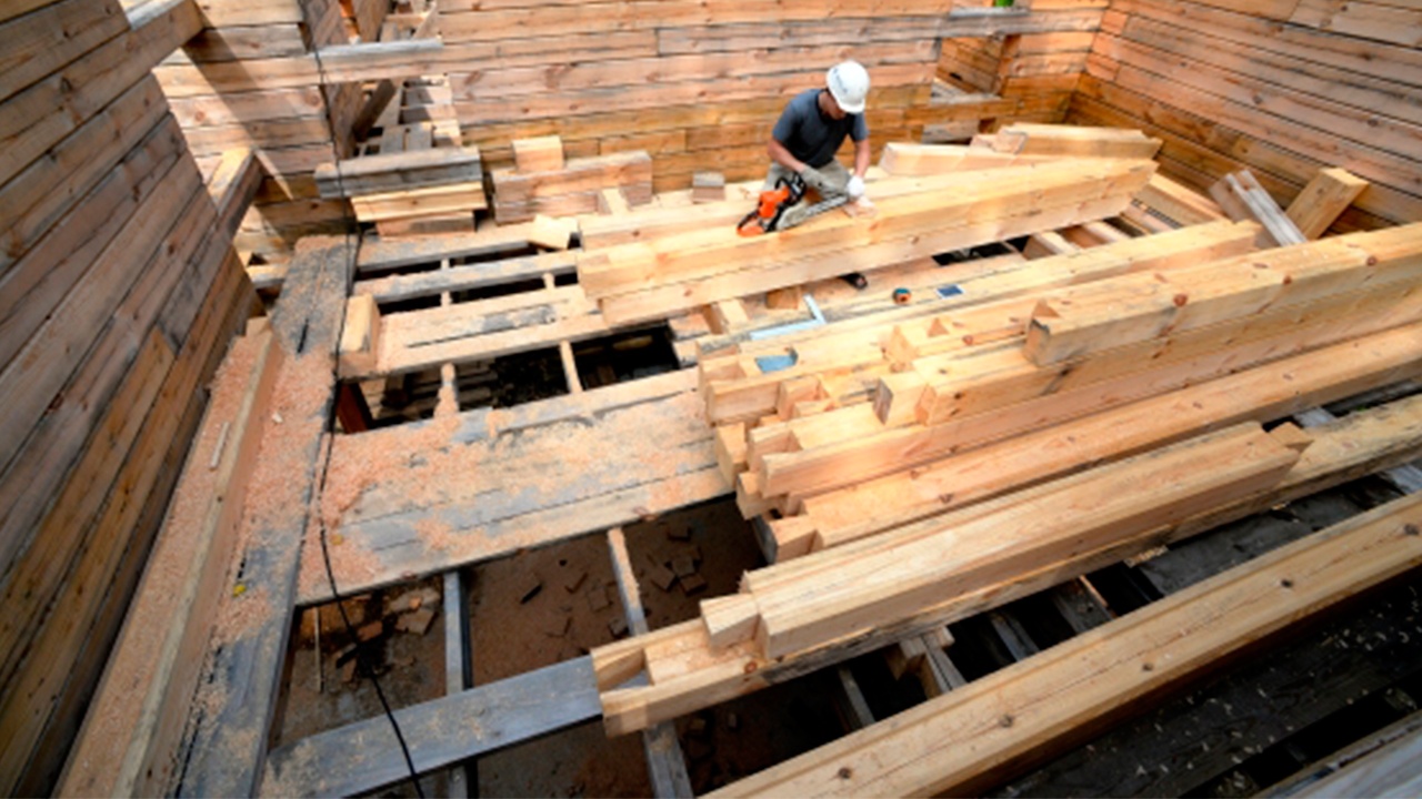 В России могут начать строительство деревянных девятиэтажек