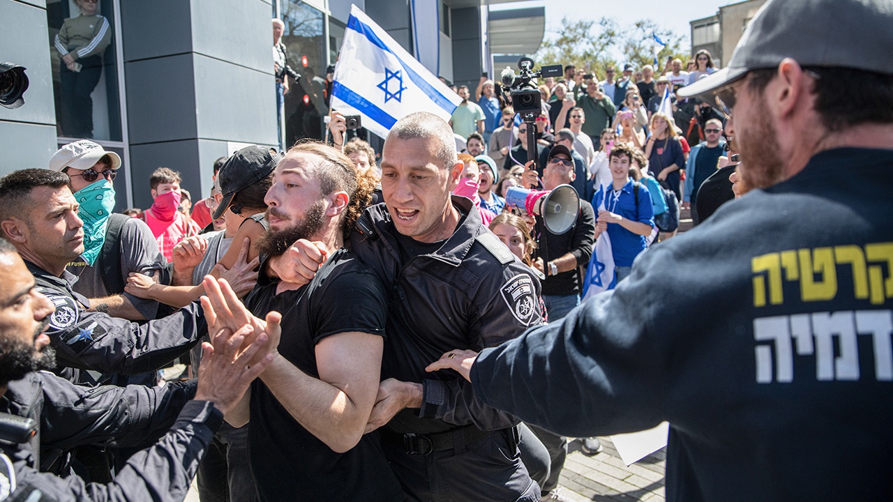 Jerusalem Post: в Израиле 250 тысяч человек вышли на протесты против судебной реформы