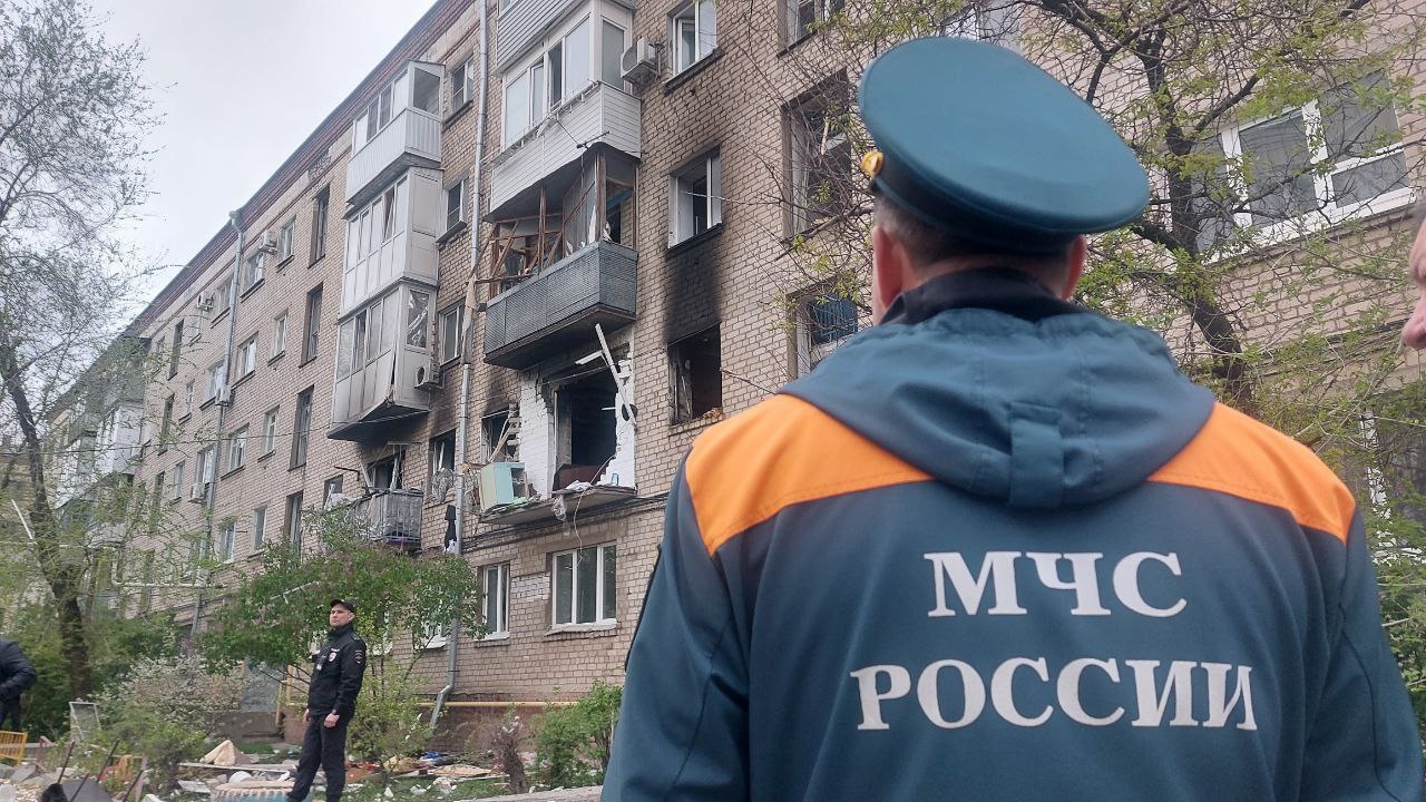 В Волгограде произошел взрыв в жилом доме