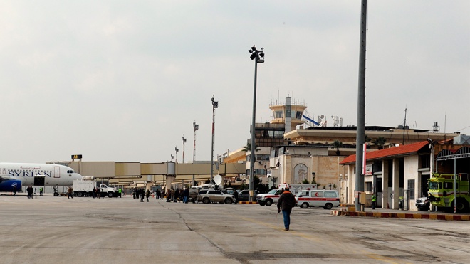 Аэропорт Алеппо прекратил работу из-за ракетного удара ВВС Израиля