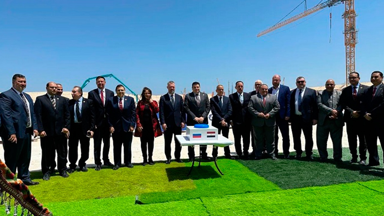 Росатом приступил к строительству третьего энергоблока первой АЭС в Египте