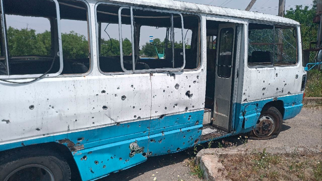 Националисты обстреляли пункт эвакуации гражданских в Голой Пристани