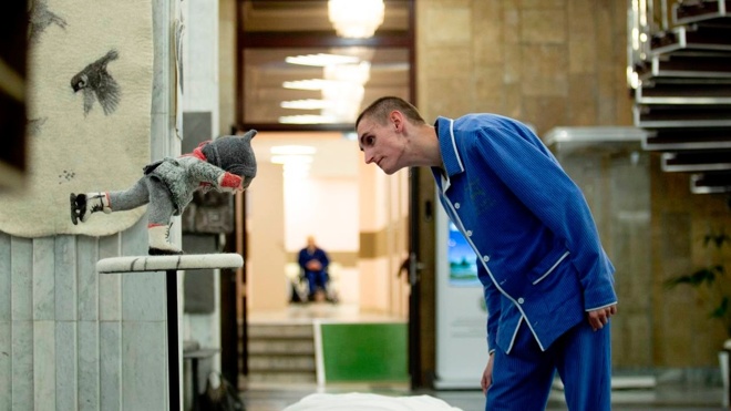 Сюжеты о детстве в войлоке: военнослужащим в госпитале им. Вишневского показали новую выставку