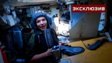 Корреспондент «Звезды» продемонстрировала простор в башне танка Т-90М «Прорыв»