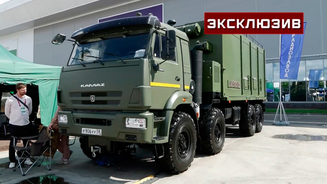 На «Армии-2023» показали «Поляну-Д4М1», которая может защитить квадрат 800х800 км