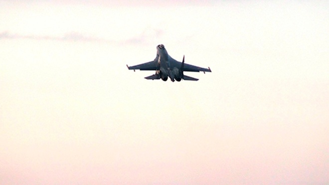 ЦПВС: летчик Су-35 предотвратил столкновение с F-35 на юге Сирии