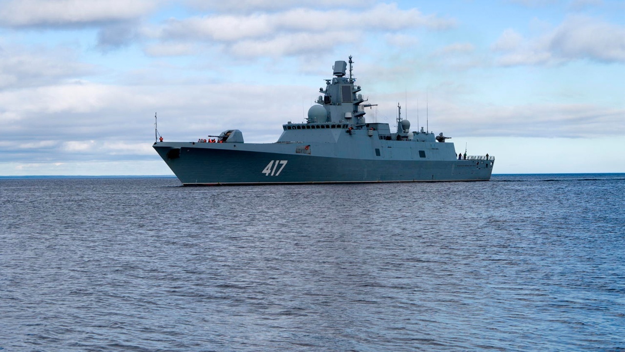 Российский фрегат с гиперзвуковым оружием вышел в Атлантический океан