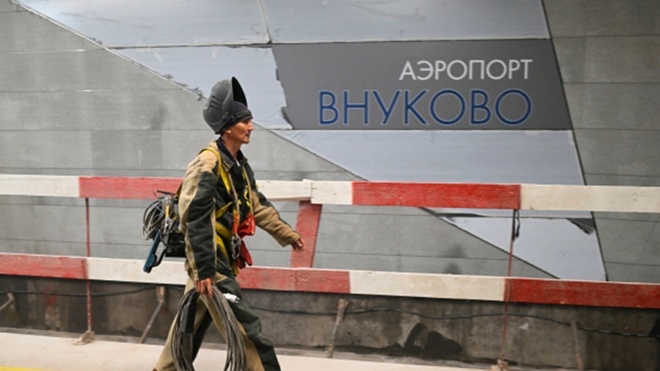 РБК: станцию метро &laquo;Аэропорт Внуково&raquo; откроют 6 сентября