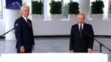 Путин и Собянин открыли МЦД-4 и еще две транспортные артерии в Москве