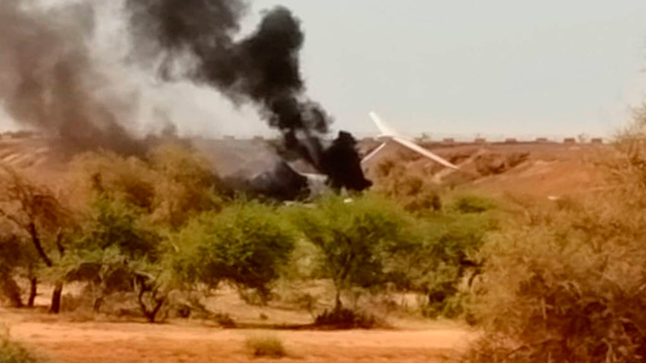 Самолет Ил-76 разбился на северо-востоке Мали