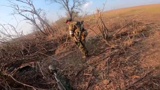 Бойцы ВДВ из Новороссийска показали кадры боя на опорном пункте ВСУ