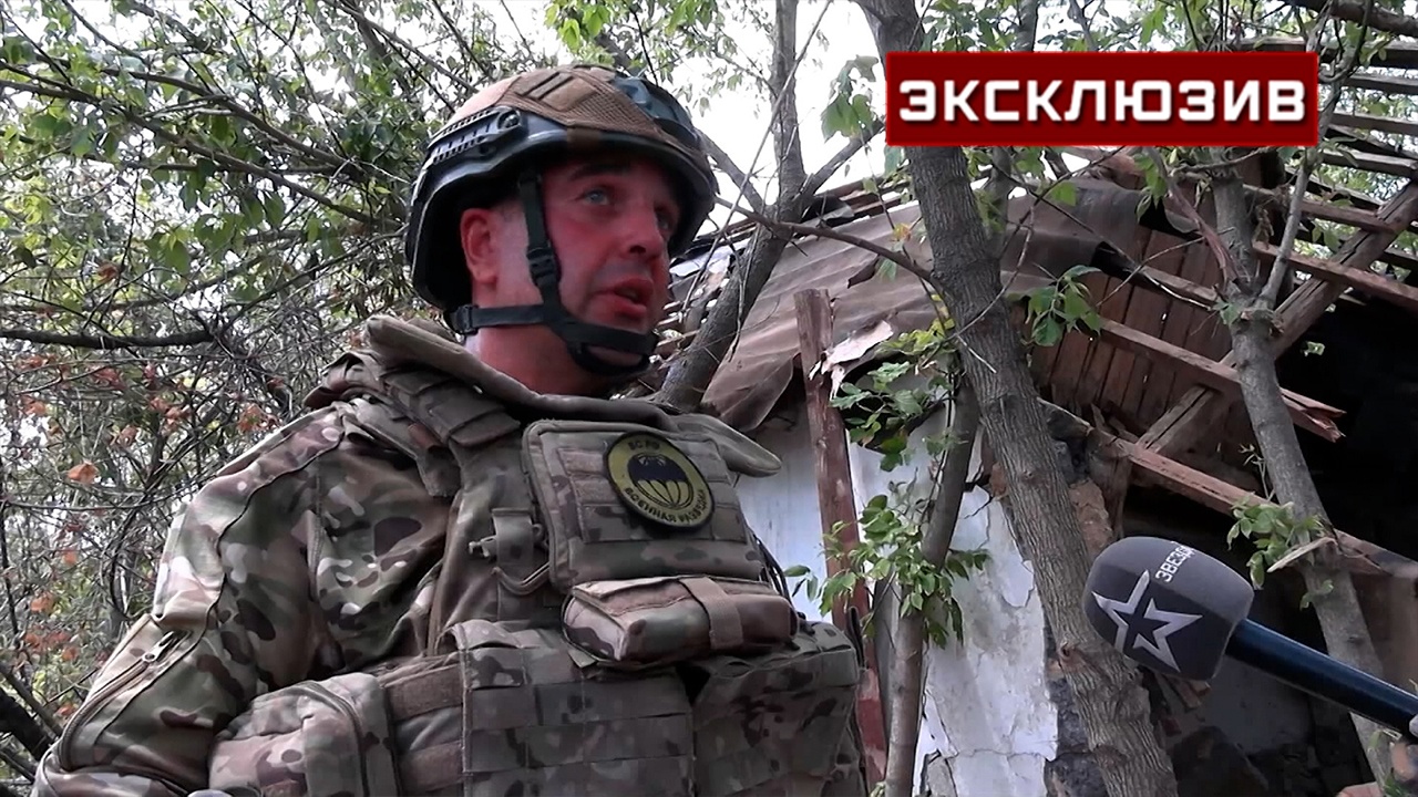 Боец Гость: ВС РФ для захода в село Зеленый Гай в ДНР применили военную хитрость