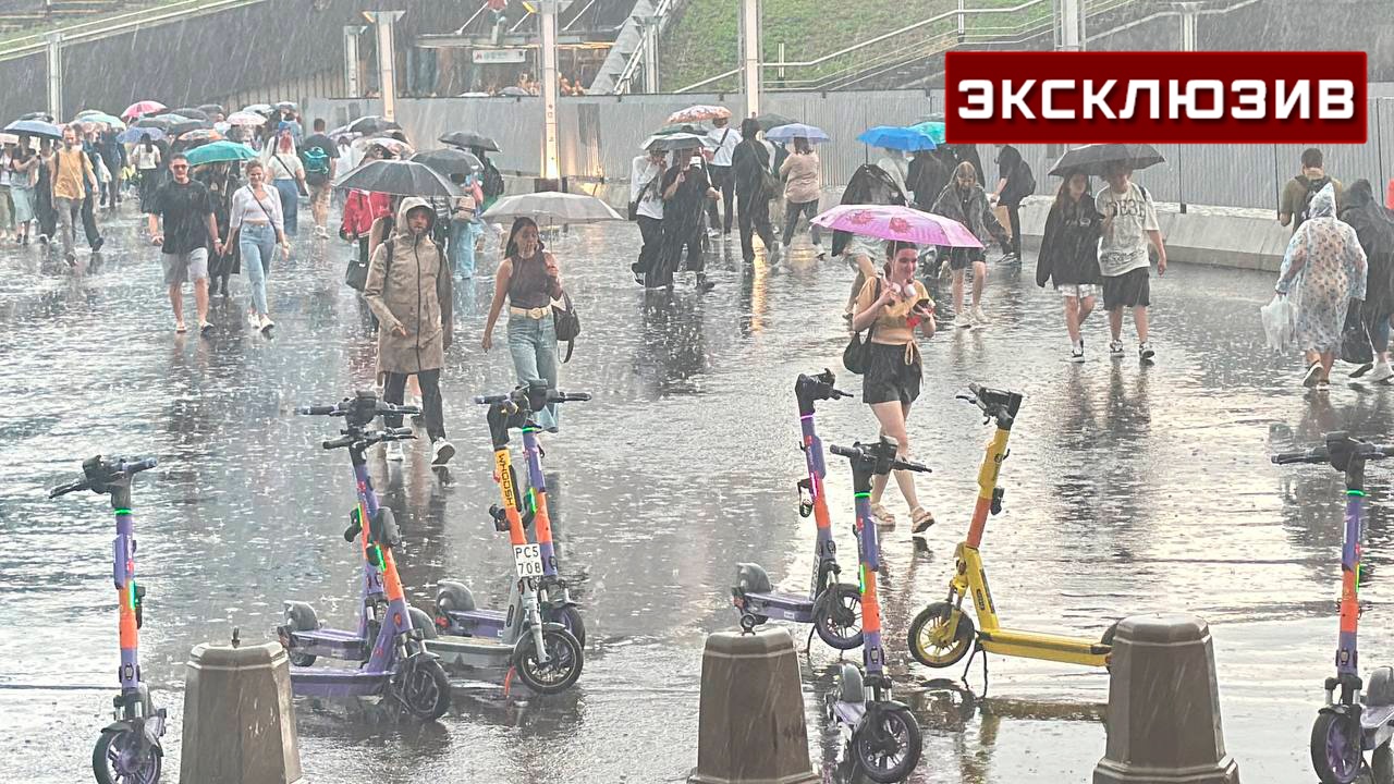 «Теплая, но дождливая»: метеоролог о погоде в Москве на следующей неделе