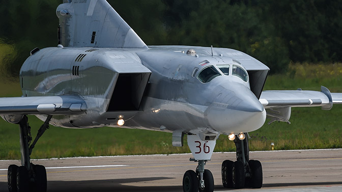 Бомбардировщики Ту-22М3 нанесли авиаудар по террористам в Сирии