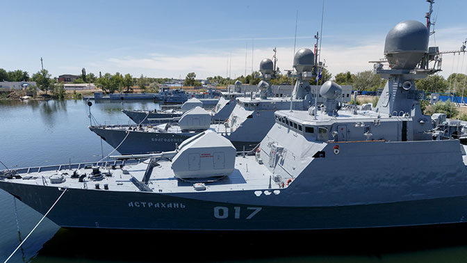 Названы сроки окончания строительства пунктов базирования кораблей Каспийского флота