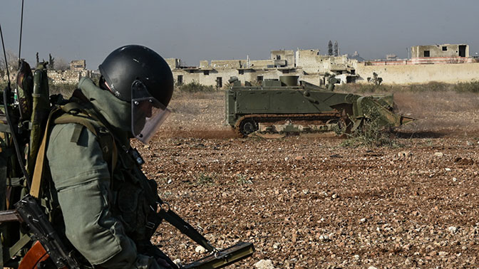 «Доспехи богов»: иностранным военным показали работу российских саперов в Сирии