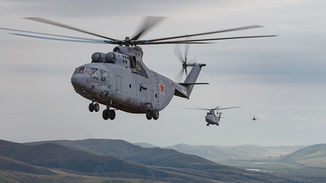 Названы сроки завершения испытаний обновленного вертолета Ми-26Т2В