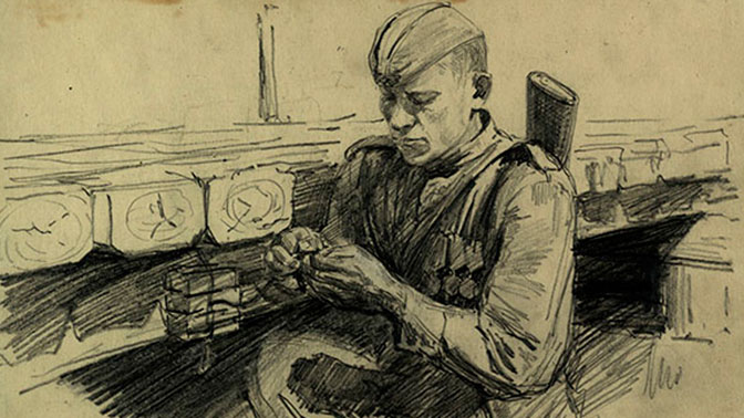 Выставка «Фронтовой портрет. Судьба солдата» откроется в Музее Победы