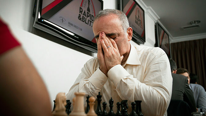 Каспаров занял восьмое место после возвращения в шахматы