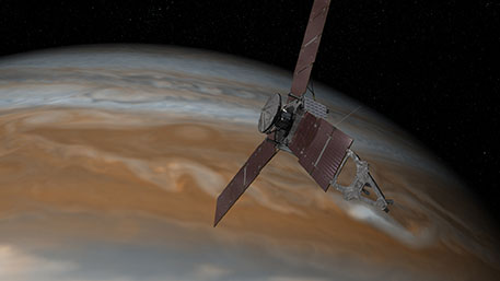 Американский зонд Juno успешно вышел на орбиту Юпитера