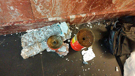 Опубликованы фото второй обезвреженной в Петербурге бомбы
