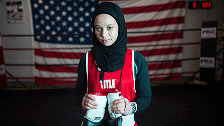 Мусульманке из Миннесоты разрешили боксировать в хиджабе
