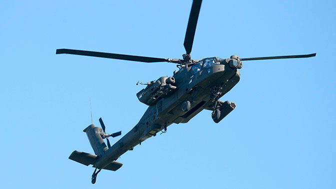 Apache американских ВВС впервые сбил беспилотник из лазера