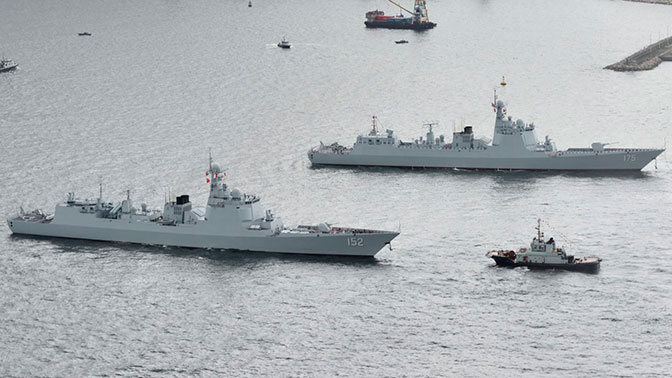 СМИ: Китай направил десятки военных кораблей к берегам КНДР