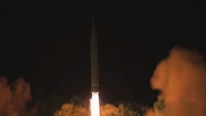 КНДР запустила ракету в сторону северной Японии