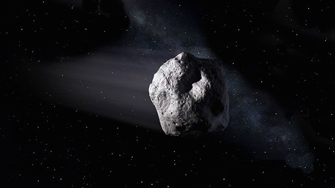 Мимо Земли пролетел ранее неизвестный астероид