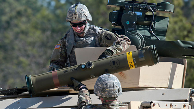 США не будут поставлять противотанковые комплексы TOW на Украину