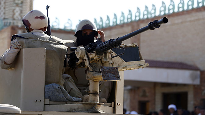 Армия Египта задержала около 400 человек в ходе операции на Синае 