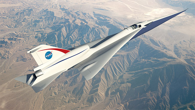 В NASA заявили о создании сверхзвукового пассажирского самолета