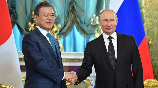 Россия и Южная Корея будут развивать сотрудничество в Арктике