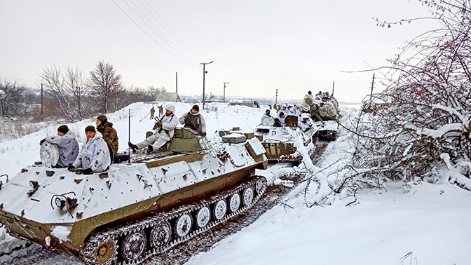 ОБСЕ зафиксировала бронетехнику ВСУ вблизи линии соприкосновения в Донбассе
