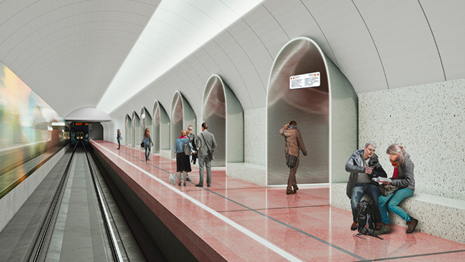 В ближайшие пять лет в Москве построят еще 50 станций метро